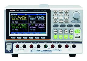 GW INSTEK GPP-4323 Bench Power Supply, Programmable, 4 Output, 0 V, 32 V, 0 A, 3 A