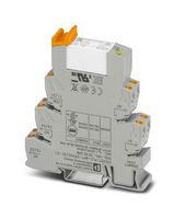 PHOENIX CONTACT 2900336 Power Relay, DPDT, 230 VAC, 6 A, PLC-INTERFACE Series, DIN Rail