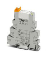 PHOENIX CONTACT 2967086 Power Relay, DPDT, 120 VAC, 6 A, PLC-INTERFACE Series, DIN Rail