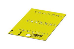 PHOENIX CONTACT 0828960 Wire Marker, Thermal Transfer, Blank (No Legend), Yellow, 44mm x 15mm