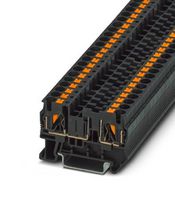 PHOENIX CONTACT 3208943 Fused Terminal Block, Flat, 2 Ways, 4 mm², Push In, 10 A