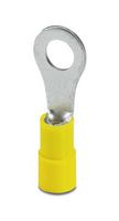 PHOENIX CONTACT 3240029 Ring Tongue Terminal, M6, 1/4", 10 AWG, 6 mm², Yellow