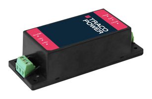 TRACO POWER TMDC 10-2423 Isolated Chassis Mount DC/DC Converter, ITE, Module, 4:1, 10 W, 2 Output, 15 V