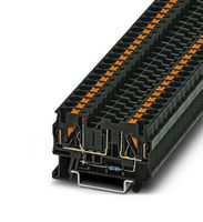 PHOENIX CONTACT 3208964 Fused Terminal Block, Flat, 2 Ways, 4 mm², Push In, 10 A