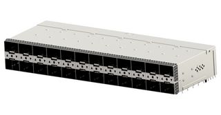 TE CONNECTIVITY 1-2349201-9 I/O Connector, 20 Contacts, Receptacle, zSFP+, Press Fit, PCB Mount
