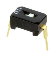 C&K COMPONENTS SDA01H0BD DIP / SIP Switch, 1 Circuits, Flush Slide, Through Hole, SPST-NO, 5 V, 100 mA