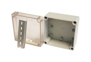 MULTICOMP PRO MP001237 Plastic Enclosure, Junction Box, ABS, 125 mm, 125 mm, 100 mm, IK08, IP66