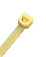 PANDUIT PLT2M-M4Y Cable Tie, Nylon 6.6 (Polyamide 6.6), Yellow, 203.2 mm, 2.5 mm, 50.8 mm, 18 lb