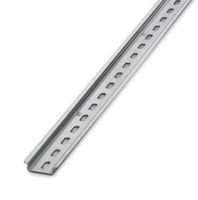 PHOENIX CONTACT 0814681 DIN Mounting Rail, Perforated, DIN Rail, DIN Rail Terminals, 2 m, 7.5 mm, 35 mm, Aluminium