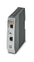 PHOENIX CONTACT 2703005 Switch, 2 Ports, Industrial, PoE Fast Ethernet, DIN Rail, RJ45 x 2, 10Mbps, 100Mbps, 1Gbps