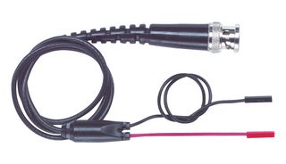 POMONA 4945-K-24 BNC Breakout, BNC Plug, Square Pin Receptacle, 24 ", 610 mm, Black