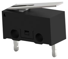 TE CONNECTIVITY - ALCOSWITCH SAJ13XXHL0N88SNCPTQ Microswitch, Ultra Subminiature, Hinge Lever, SPST-NC, PC Pin, 3 A