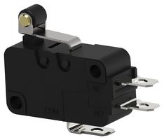 TE CONNECTIVITY - ALCOSWITCH SAJ35XXSRLN49SDTSEQ Microswitch, Subminiature, Short Hinge Lever, SPDT, Solder Lug, 5 A