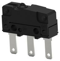 TE CONNECTIVITY - ALCOSWITCH SAJSX2XPP0180SDTFBQ Microswitch, Subminiature, Pin Plunger, SPDT, Quick Connect, 2 A, 30 V