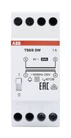 ABB 2CSM081302R0811 DIN Rail Mount Transformer, Non-Inherently Short-Circuit Proof Bell, 230V, 8V, 8 VA, TS Series