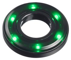 APEM QH16028RGC Multicolour Panel Indicators, Red, Green, 16 mm, R 20mA, G 20mA, R 24V, G 24V, R 120mcd, G 350mcd