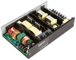 XP POWER UCH600PS12 AC/DC Open Frame Power Supply (PSU), ITE & Medical, 1 Output, 600 W, 90V AC to 264V AC, Fixed