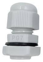 PRO ELEC PELB0285 Cable Gland, PG11, 5 mm, 10 mm, NBR (Nitrile Butadiene Rubber), Nylon 6.6 (Polyamide 6.6), White