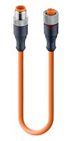 LUMBERG AUTOMATION RST 4-RKT 4-251/1,5 M Sensor Cable, 4 Pos, 1.5 m, 4.9 ft, RST-RKT Series