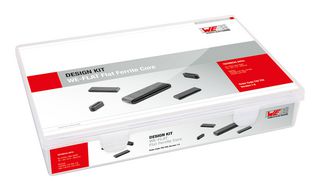 WURTH ELEKTRONIK 742722 DESIGN KIT, FLAT FERRITE CORE, 158PC