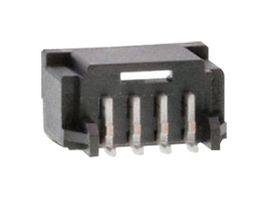 MOLEX 502352-0401 Pin Header, R/A, Automotive, Wire-to-Board, 2 mm, 1 Rows, 4 Contacts, Surface Mount Right Angle