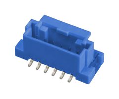 MOLEX 502352-0603 Pin Header, R/A, Automotive, Wire-to-Board, 2 mm, 1 Rows, 6 Contacts, Surface Mount Right Angle