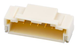 MOLEX 502352-0710 Pin Header, R/A, Automotive, Wire-to-Board, 2 mm, 1 Rows, 7 Contacts, Surface Mount Right Angle
