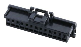 MOLEX 505151-1300 Connector Housing, Black, DuraClik 505151 Series, Receptacle, 13 Ways, 2 mm