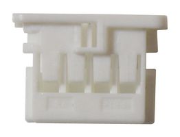 MOLEX 560123-0400 Connector Housing, White, DuraClik 560123 Series, Receptacle, 4 Ways, 2 mm