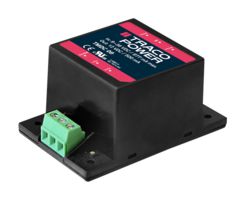 TRACO POWER TMDC 06-7211H Isolated Chassis Mount DC/DC Converter, ITE, Module, 2:1, 6 W, 1 Output, 5.1 V