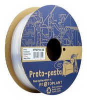 PROTOPASTA HTP22805-ICE 3D Printer Filament, 2.85mm Dia, Transparent, HTPLA, 195 to 225 °C