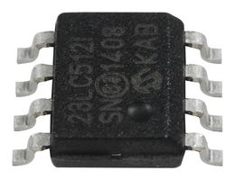 MICROCHIP 23LC512-I/SN SRAM, Synchronous SRAM, 512 Kbit, 64K x 8bit, SOIC, 8 Pins, 2.5 V