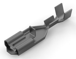 TE CONNECTIVITY - AMP 170330-1 Quick Disconnect Terminal, Positive Lock, Open Barrel Splice, 4.75mm x 0.51mm, 0.187" x 0.02"