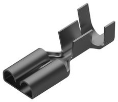 TE CONNECTIVITY - AMP 60253-2 Quick Disconnect Terminal, FASTIN-FASTON 250, Female Quick Disconnect, 6.35mm x 0.81mm