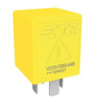 TE CONNECTIVITY 2-1904058-7 Automotive Relay, 12 VDC, 20 A, SPST-NO, Plug In, Quick Connect, Mini K HV Series