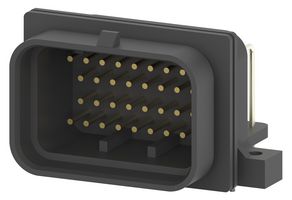TE CONNECTIVITY - AMP 6437288-2 Automotive Connector, SUPERSEAL Series, Right Angle Header, 34 Contacts, PCB Pin