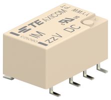 TE CONNECTIVITY - AXICOM IM16GR Signal Relay, 12 VDC, DPDT, 2 A, IM Series, Surface Mount, Non Latching
