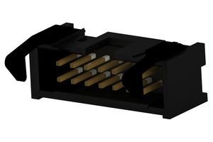 AMP - TE CONNECTIVITY 1761608-5 Pin Header, Wire-to-Board, 2.54 mm, 2 Rows, 14 Contacts, Through Hole, AMP-LATCH