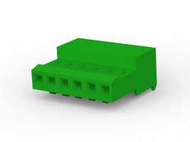 TE CONNECTIVITY - AMP 3-640443-6 IDC Connector, IDC Receptacle, Female, 2.54 mm, 1 Row, 6 Contacts, Cable Mount