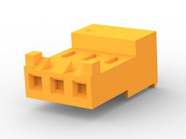 TE CONNECTIVITY - AMP 3-643817-3 IDC Connector, IDC Receptacle, Female, 3.96 mm, 1 Row, 3 Contacts, Cable Mount
