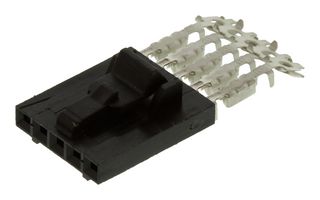 AMP - TE CONNECTIVITY 5-103957-4 IDC Connector, IDC Receptacle, Female, 2.54 mm, 1 Row, 5 Contacts, Cable Mount