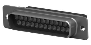 TE CONNECTIVITY - AMP 207464-7 D Sub Connector Housing, 25 Ways, D Sub, DB, AMPLIMITE HDP-20, Plug, Metal Body