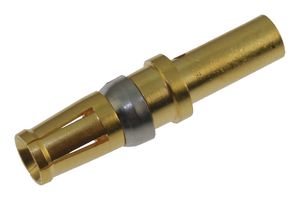 TE CONNECTIVITY - AMP 212008-1 D Sub Contact, D Sub Connectors, Socket (Female), Phosphor Bronze, Gold Plated Contacts, 12 AWG