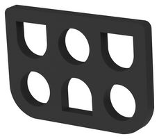 TE CONNECTIVITY - AMP 794993-1 Connector Cable Seal, MATE-N-LOK Series Rectangular Connectors, Silicone Foam