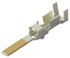 AMP - TE CONNECTIVITY 1747500-2 Rectangular Power Contact, Dynamic 4000, Gold Plated Contacts, Copper Alloy, Pin, Crimp, 14 AWG