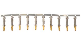AMP - TE CONNECTIVITY 350218-6 Rectangular Power Contact, Universal MATE-N-LOK, Gold Plated Contacts, Phosphor Bronze, Pin