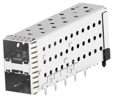 TE CONNECTIVITY 1-2007492-5 SFP+ CAGE & CONN, 40 POS, PRESS FIT
