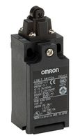 OMRON INDUSTRIAL AUTOMATION D4N-4232 Limit Switch, Top Roller Plunger, DPST-NC, 3 A, 240 VAC, 6.5 N, D4N Series
