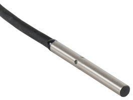 OMRON INDUSTRIAL AUTOMATION E2E-C03SR8-WC-C1 2M Proximity Sensor, Inductive, 0.8 mm, NPN/SPST-NO, PVC Pre-Wired, 10 to 30 VDC