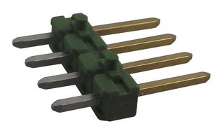 TE CONNECTIVITY - AMP 825433-4 Pin Header, Wire-to-Board, 2.54 mm, 1 Rows, 4 Contacts, Through Hole Straight, AMPMODU MOD II